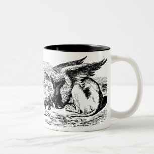 Café Em Dois Tons Caneca de Gryphon