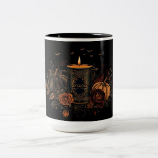 Café Em Dois Tons Caneca de Halloween de Natureza Morta Temperamenta