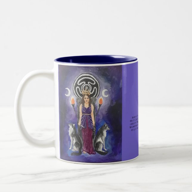 Café Em Dois Tons Caneca de Hecate (Esquerda)