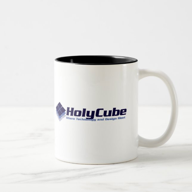Café Em Dois Tons Caneca de HolyCube (Direita)