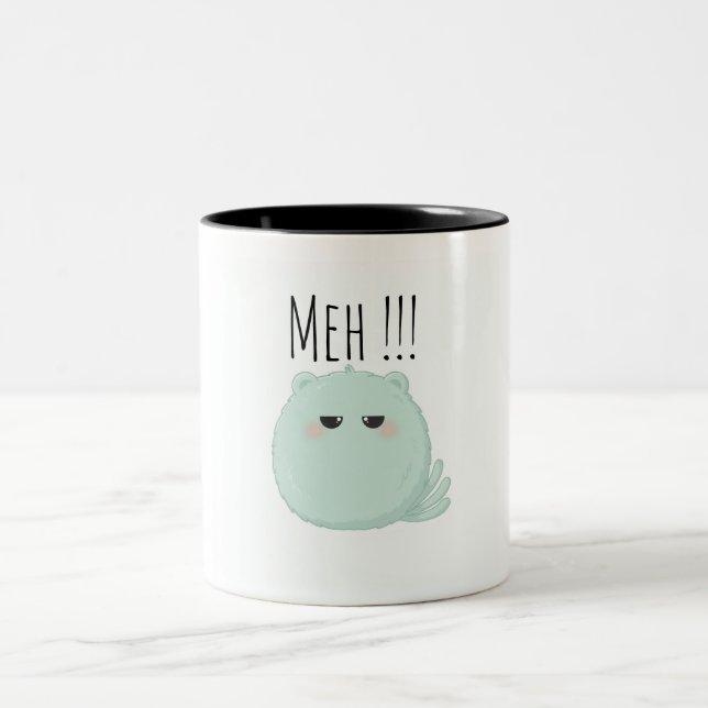 Café Em Dois Tons Caneca de Humor (Centro)