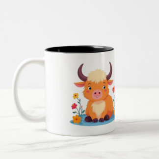 Café Em Dois Tons Caneca de Iaque