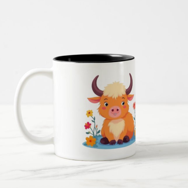 Café Em Dois Tons Caneca de Iaque (Esquerda)