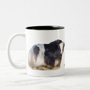 Café Em Dois Tons Caneca de iaque tibetano