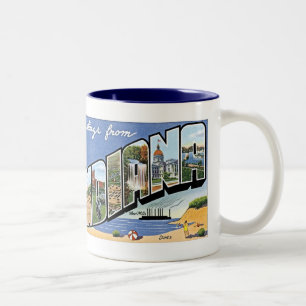 Café Em Dois Tons Caneca de Indiana