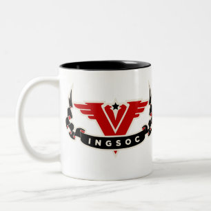 Café Em Dois Tons Caneca de INGSOC