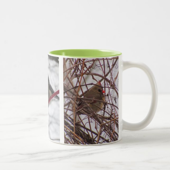 Café Em Dois Tons Caneca de inverno (Direita)