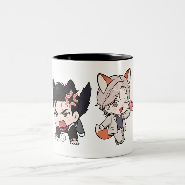 Café Em Dois Tons Caneca de inx (Centro)