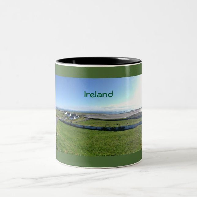 Café Em Dois Tons Caneca de Ireland (Centro)