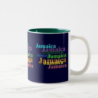 Café Em Dois Tons Caneca de Jamaica