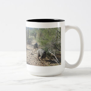 Café Em Dois Tons Caneca de Javelina