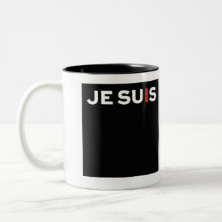 Café Em Dois Tons Caneca de Je Suis