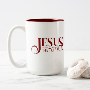 Café Em Dois Tons Caneca de Jesus
