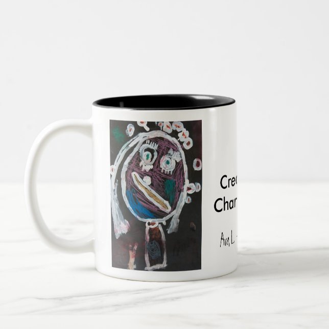 Café Em Dois Tons Caneca de KB-Ava_B (Esquerda)