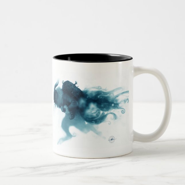 Café Em Dois Tons Caneca de Krampus do gelo (Direita)