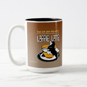 Café Em Dois Tons Caneca de LAPPIE LATTE