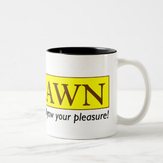 Café Em Dois Tons Caneca de LessLawn