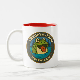 Café Em Dois Tons Caneca de Linn Valley, KS