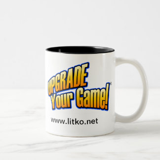 Café Em Dois Tons Caneca de LITKO Jogo Acessórios Empresa