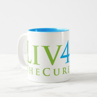 Café Em Dois Tons Caneca de Liv4TheCure