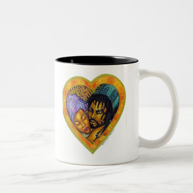 CAFÉ EM DOIS TONS CANECA DE LUV U (Direita)