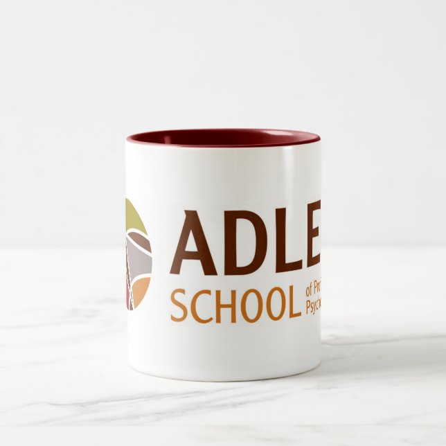 Café Em Dois Tons Caneca de luxe 1 da escola de Adler (Centro)