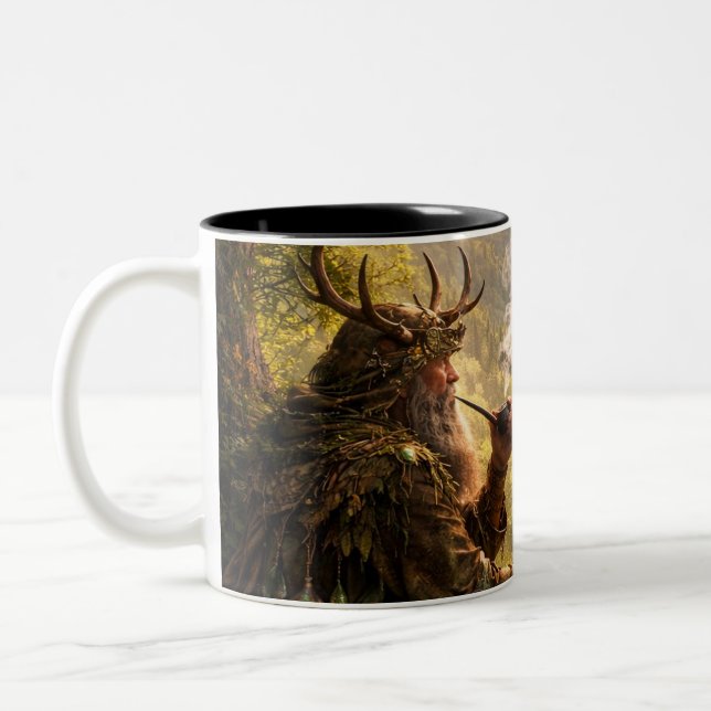 Café Em Dois Tons caneca de mago (Esquerda)