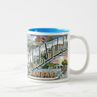 Café Em Dois Tons Caneca de Manhattan