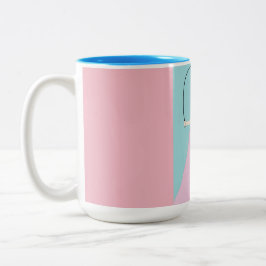 Café Em Dois Tons caneca de manto giro
