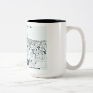 Café Em Dois Tons Caneca de março
