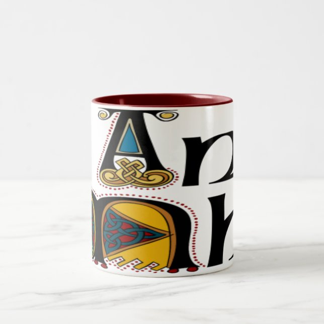 Café Em Dois Tons Caneca de Meath (gaélico) (Centro)