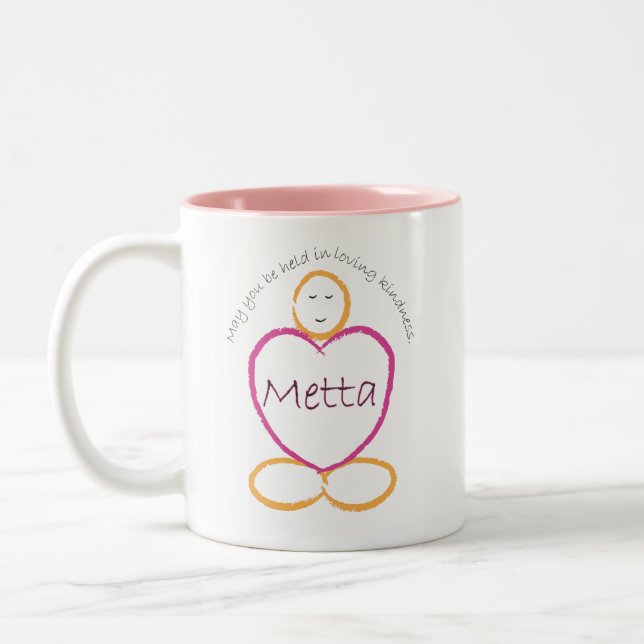 Café Em Dois Tons Caneca de Metta (Esquerda)