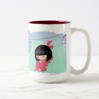 Café Em Dois Tons Caneca de Miyono