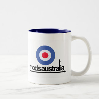 Café Em Dois Tons Caneca de Mods Austrália