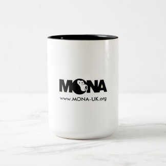 Café Em Dois Tons Caneca de Mona