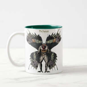 Café Em Dois Tons Caneca de Mothman