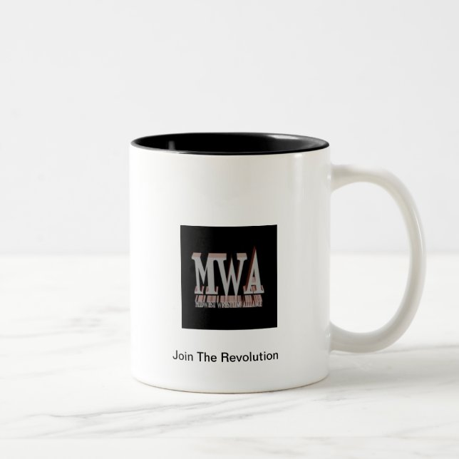 Café Em Dois Tons Caneca de MWA (Direita)