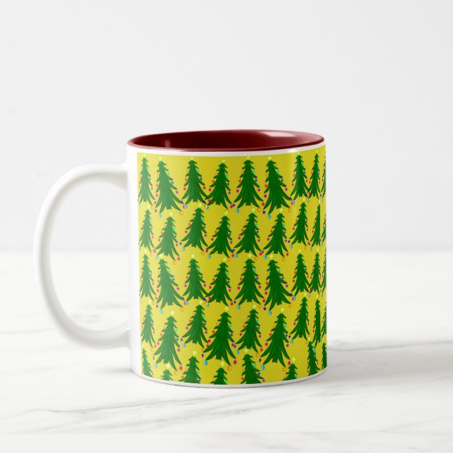 Café Em Dois Tons caneca de Natal (Esquerda)