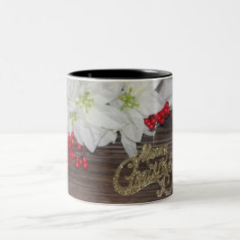 Café Em Dois Tons Caneca de Natal