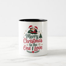 Caneca de Natal _ Feliz Natal para Quem Eu Amo