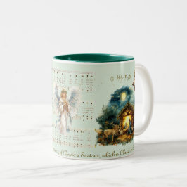 Café Em Dois Tons Caneca de Natal Natividade Três Reis 11 oz