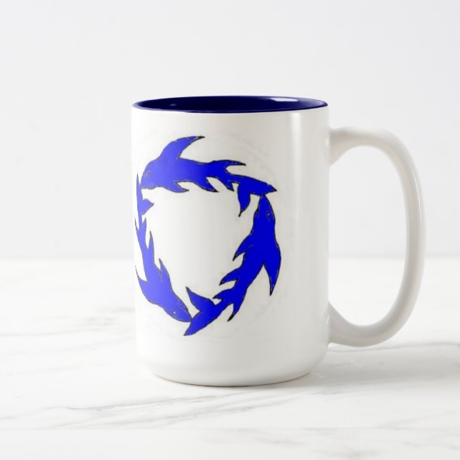 Café Em Dois Tons Caneca de Nataliia (Direita)