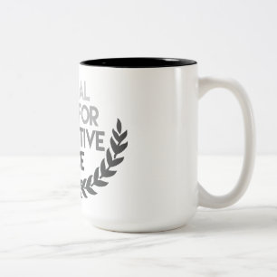 Café Em Dois Tons Caneca de NC4RJ