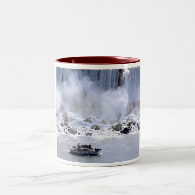 Café Em Dois Tons Caneca de Niagara Falls (Centro)