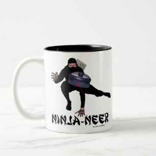 Café Em Dois Tons Caneca de Ninja-neer