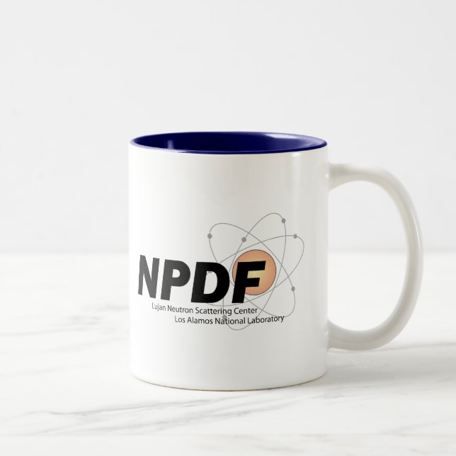 Café Em Dois Tons Caneca de NPDF (Direita)