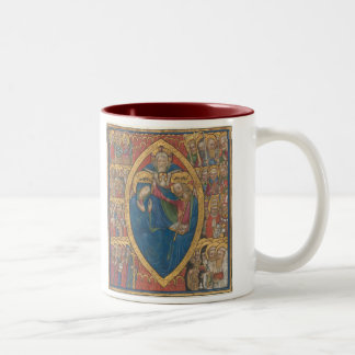 Café Em Dois Tons Caneca de oferecimento da manhã