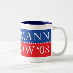 Café Em Dois Tons Caneca de Olbermann Maddow