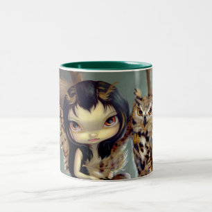 Café Em Dois Tons Caneca de "Owlyn"