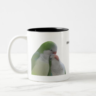 CAFÉ EM DOIS TONS CANECA DE PAPAGAIO